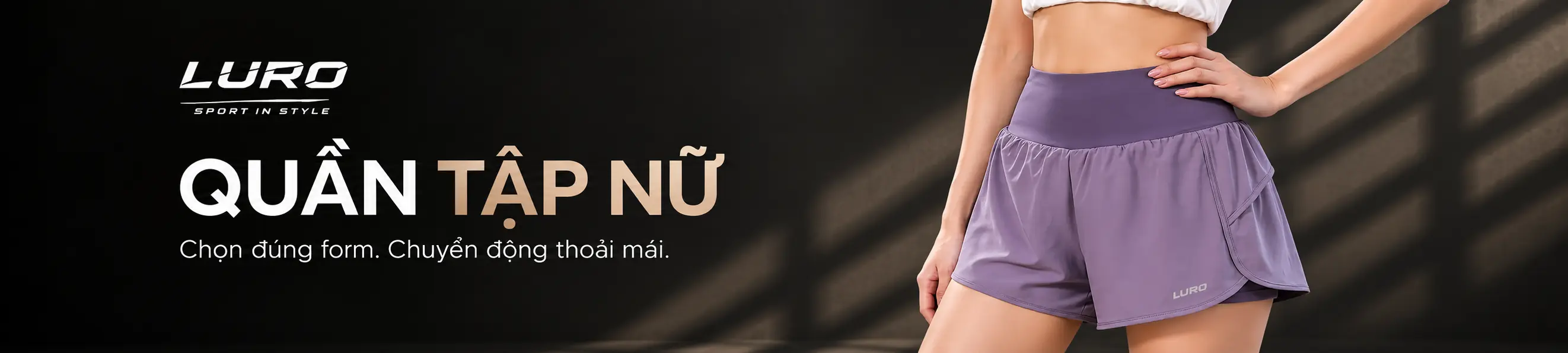 Quần thể thao nữ LURO