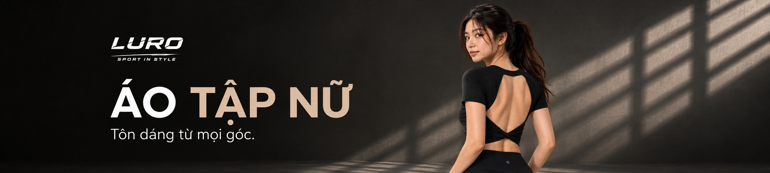 Áo tập thể thao nữ LURO